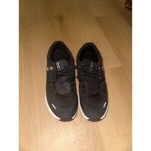 On cloud black womens shoes